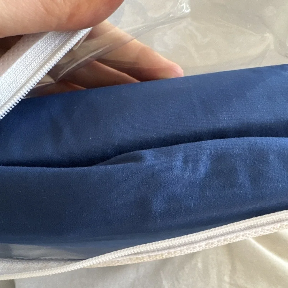 Bare Home Queen Fitted‎ Sheet - Premium 1800 Microfiber NEW Navy Bottom Sheet